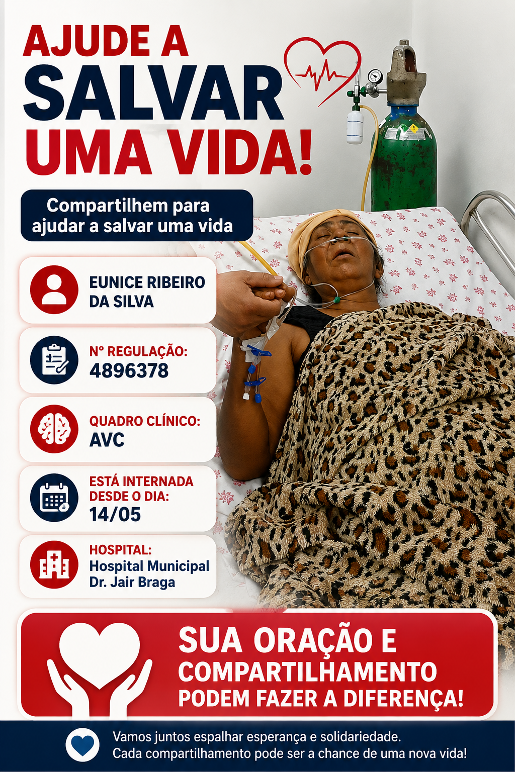 Eunice Ribeiro da Silva – N° regulação: 4896378