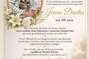 Adeus a Dona Joana Dantas, um patrimônio vivo da memória de Uauá