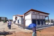 Visita ao sistema de captação e tratamento de água em Canudos que abastece Uauá